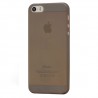 Funda tpu ultrafina Iphone 5 negro ahumado Moxie