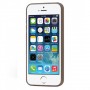 Funda tpu ultrafina Iphone 5 negro ahumado Moxie