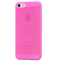 Funda tpu ultrafina Iphone 5 rosa Moxie