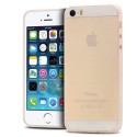Funda tpu ultrafina Iphone 5 blanco transparente Moxie