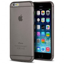 Funda tpu ultrafina Iphone 6 plus negro ahumado Moxie
