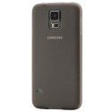 Funda tpu ultrafina Samsung galaxy S5 negro ahumado Moxie