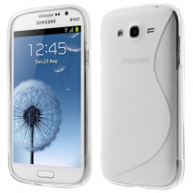 Funda trasera tpu Samsung Galaxy Grand I9082 / I9080 / I9060 / I9062 blanca