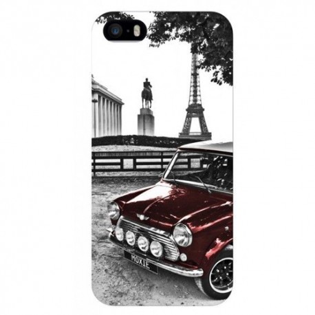Carcasa bumper Coop Red car Iphone 5 Moxie negra