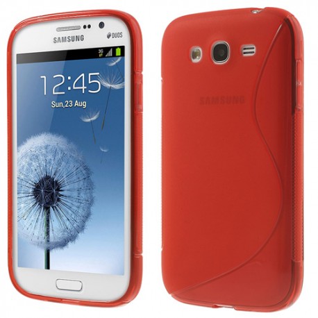 Funda trasera tpu Samsung Galaxy Grand I9082 / I9080 / I9060 / I9062 roja