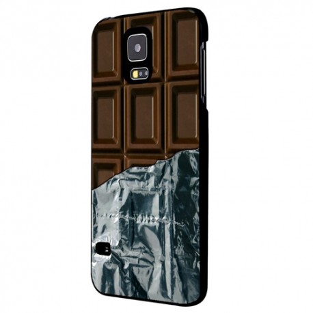 Carcasa bumper sweet choco lat  Samsung galaxy  S5  Moxie  negro