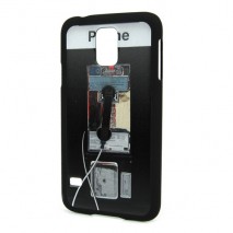 Carcasa vintage cabine telephone samsung galaxy  S5 Moxie