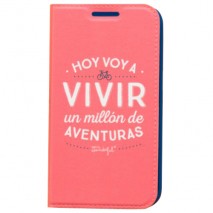 Funda tipo libro Mr Wonderful Samsung G530 Grand Prime vivir