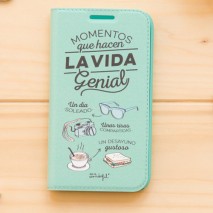 Funda tipo libro Mr Wonderful Samsung G530 Grand Prime momentos