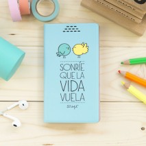 Funda universal Mr Wonderful para pantallas hasta 6" Sonrie