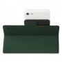 Funda tipo libro rotativa universal hasta 4" verde oscuro