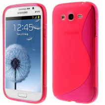 Funda trasera tpu Samsung Galaxy Grand I9082 / I9080 / I9060 / I9062 rosa fucsia