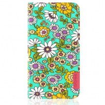 Funda Samsung Galaxy S5 G900 Blossom diary mint con tapa trasera