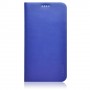 Funda Samsung Galaxy S5 G900 slim diary de piel azul con tapa trasera