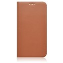 Funda Samsung Galaxy S5 G900 slim diary de piel marron con tapa trasera