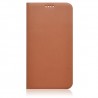 Funda Samsung Galaxy S5 G900 slim diary de piel marron con tapa trasera