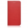 Funda Samsung Galaxy S5 G900 slim diary de piel granate con tapa trasera