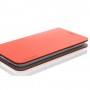 Funda Samsung Galaxy S5 G900 slim diary de piel granate con tapa trasera