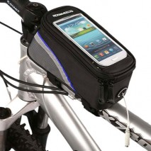 Funda Bicicleta para Telefonos Moviles de 4,2 pulgadas azul