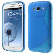 Funda trasera tpu Samsung Galaxy Grand I9082 / I9080 / I9060 / I9062 azul