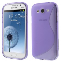 Funda trasera tpu Samsung Galaxy Grand I9082 / I9080 / I9060 / I9062 purpura