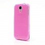 Funda tpu tipo libro Samsung Galaxy S4 I9500/I9505 rosa transparente