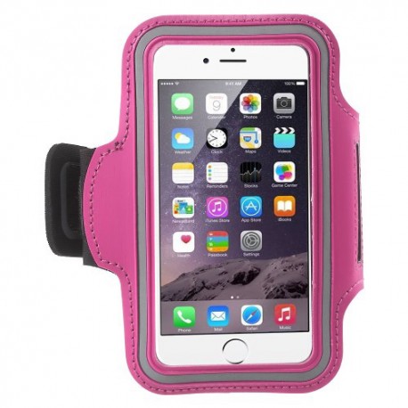 Funda brazalete deportiva samsung galaxy note 5 iPhone 6 plus rosa