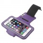 Funda brazalete deportiva samsung galaxy note 5 iPhone 6 plus purpura