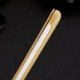 Funda Slim Tipo Libro Meizu M2 Dorada