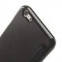 Funda tipo libro con ventana iPhone 6 plus 5,5 negra