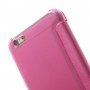 Funda tipo libro con ventana iPhone 6 plus 5,5 rosa