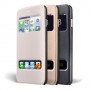 Funda tipo libro con ventana iPhone 6 plus 5,5 negra