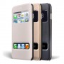 Funda tipo libro con ventana iPhone 6 plus 5,5 gris