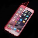 Funda tpu tipo libro iPhone 6 Plus roja