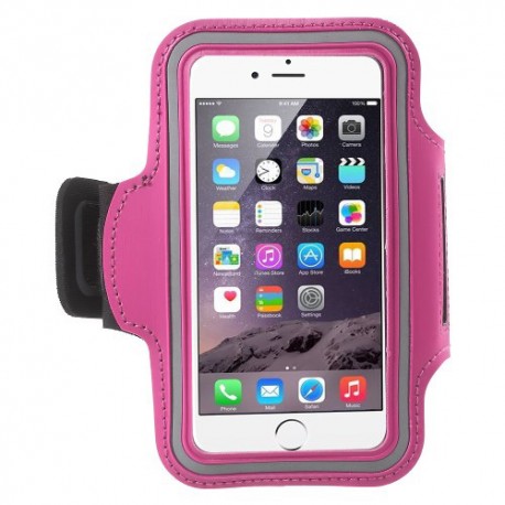 Funda brazalete deportiva iPhone 6 / 6S rosa