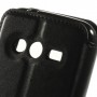 Funda tipo libro con ventana Samsung Galaxy Ace NXT G313H negra