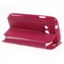 Funda tipo libro con ventana Samsung Galaxy  Ace NXT G313H fucsia