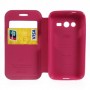 Funda tipo libro con ventana Samsung Galaxy  Ace NXT G313H fucsia