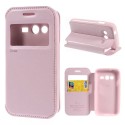 Funda tipo libro con ventana Samsung Galaxy  Ace NXT G313H rosa