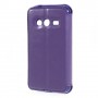 Funda tipo libro con ventana Samsung Galaxy  Ace NXT G313H purpura