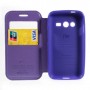 Funda tipo libro con ventana Samsung Galaxy  Ace NXT G313H purpura