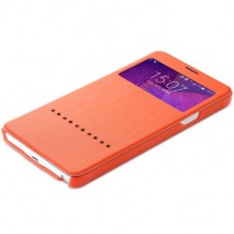 Funda tipo libro Samsung Galaxy Note 4 N910 naranja