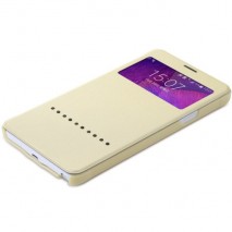 Funda tipo libro Samsung Galaxy Note 4 N910 oro