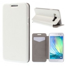 Funda tipo libro Samsung Galaxy A3 A300 blanca