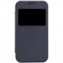 Funda tipo libro con ventana Samsung Galaxy Core Prime G360 negra