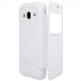 Funda tipo libro con ventana Samsung Galaxy Core Prime G360 blanca