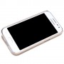 Funda tipo libro con ventana Samsung Galaxy Core Prime G360 oro