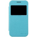 Funda tipo libro con ventana Samsung Galaxy Core Prime G360 azul