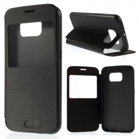 Funda tipo libro Samsung S6 G920M negra