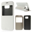 Funda tipo libro Samsung S6 G920M blanca